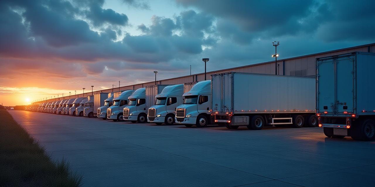 Logistics distribution hub in Laredo TX
